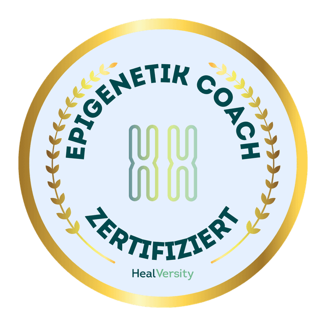 Healversity Zertifizierter Epigenetik Coach Siegel