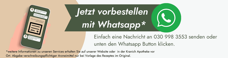 Neu - Einfach mit Whatsapp bestellen